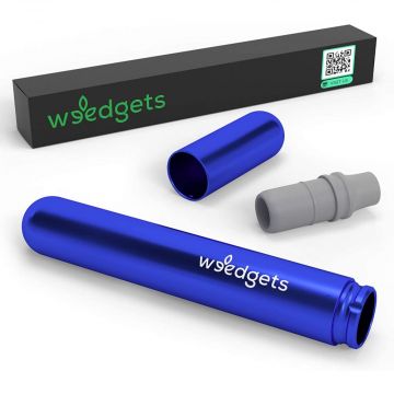 Weedgets Doob Tube with Filter | Blue - Disassembled