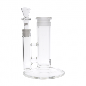 Grav Labs STAX Straight Natural Base with Built- in Downstem and Bowl - Side2