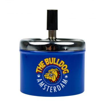 The Bulldog Original Metal Spinner Ashtray | Blue 