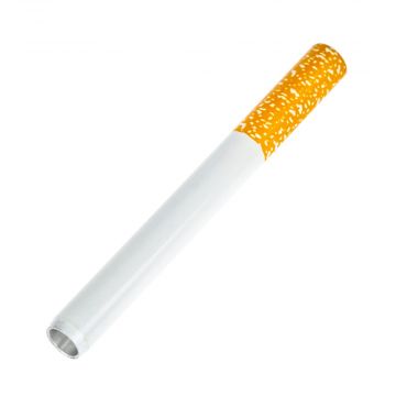 Cigarette Style One-Hitter Pipe with Light Filter - Front View 