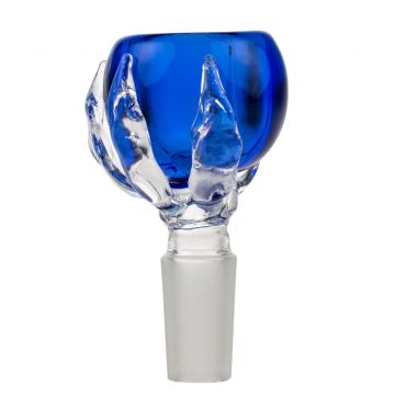 Glass Claw Bowl | Blue | 14.5mm