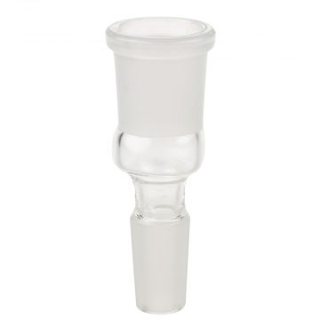 Clear Glass Adapter | Male 14.5mm > Female 18.8mm