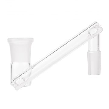 90 Degree Glass Adapter | Male 14.5mm > Female 18.8mm - Side View 1
