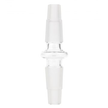 Glass 2 In 1 Adapter | Male to Male | 14.5mm & 18.8mm