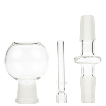 Glass Oil Dome Set | Male 14.5mm > Male 14.5mm