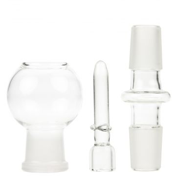 Glass Oil Dome Set | Male 18.8mm > Male 18.8mm