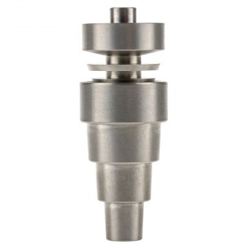 6-in-1 Domeless Titanium Concentrate Nail | Male & Female