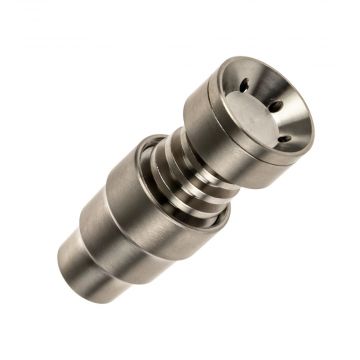 Titanium 4 in 1 Domeless Nail | 14.5mm & 18.8mm - Male joint Set-Up