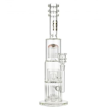 Glasscity Limited Edition Royal Highness Percolator Ice Bong - Side View 1