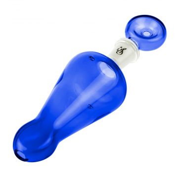 WS Tornado Glass Pipe | Blue 