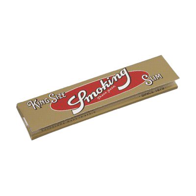 Smoking Gold King Size Slim Rolling Papers - Single Pack main product photo