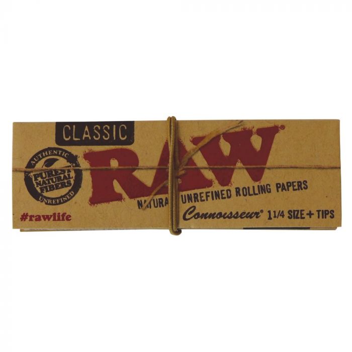 RAW Connoisseur 1¼ Rolling Papers with Filter Tips main product photo