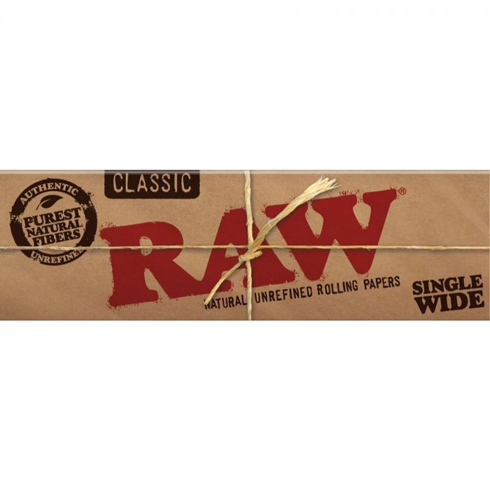Raw Single Wide Single Window Rolling Papers main product photo