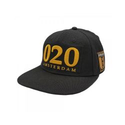 Lauren Rose 020 Amsterdam Gold Classic Snapback Hat | side view 1