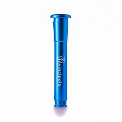 Invincipole Telescopic Metal Diffuser Downstem | 18.8mm > 14.5mm | Blue | Collapsed