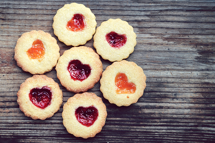 Cannabis Thumbprint Tea Cookies Recipe