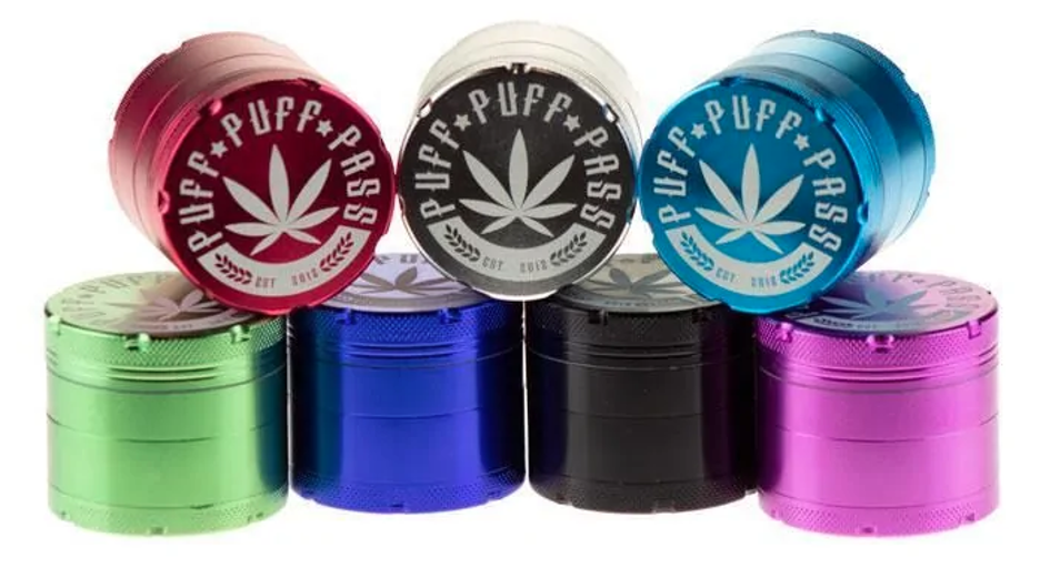 “Puff Puff Pass” Herb Grinder