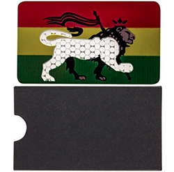 Colored Stainless Steel Herb Grater | Rasta Lion